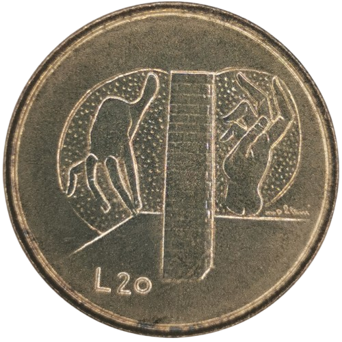 20 lire 1976 San Marino ob.UNC