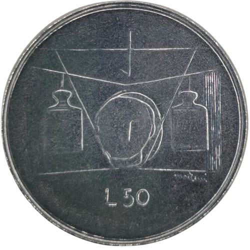 50 lire 1976 San Marino ob.UNC