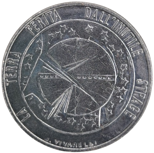 100 lire 1977 San Marino ob.UNC, hviezdy