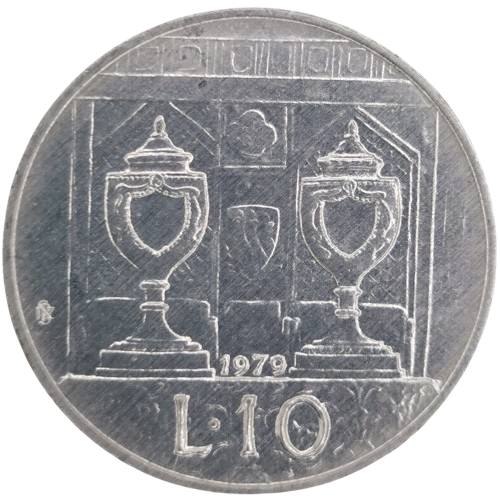 10 lire 1979 San Marino ob.UNC