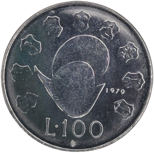 100 lire 1979 San Marino ob.UNC