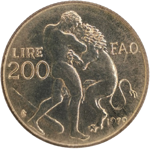 200 lire 1979 San Marino ob.UNC