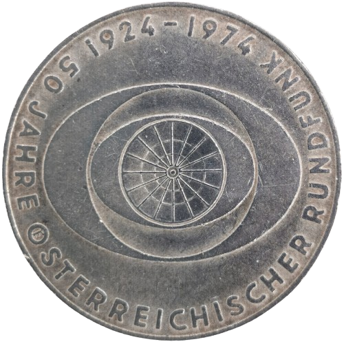 50 Schilling 1974 Rakúsko, Austrian Broadcasting
