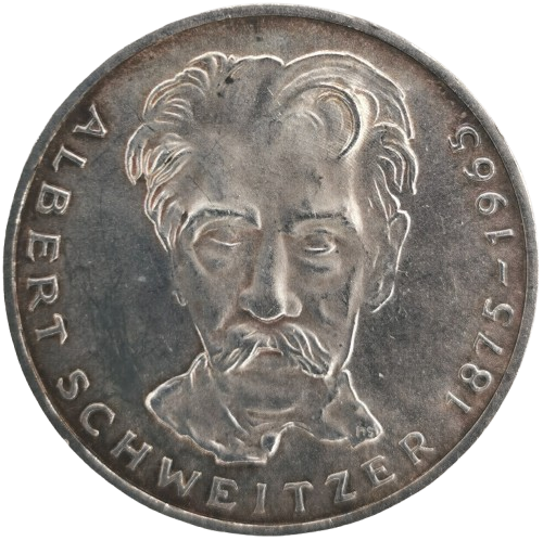 5 Mark 1975 G Nemecko (NSR), Albert Schweitzer