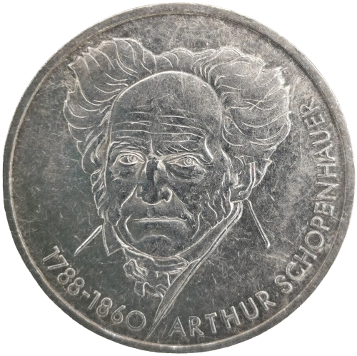 10 Mark 1988 D Nemecko (NSR), Arthur Schopenhauer