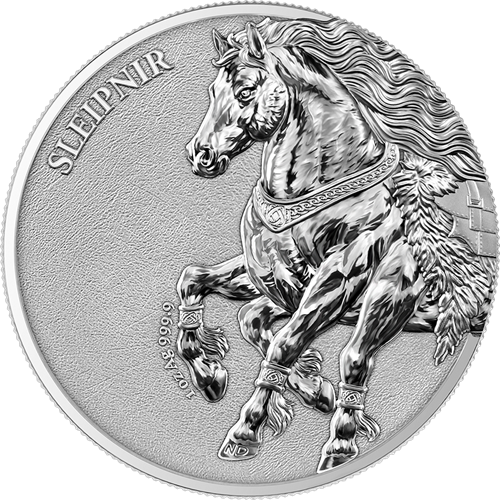 5 Mark 2026 Germania BU 1 Oz Ag, Sleipnir