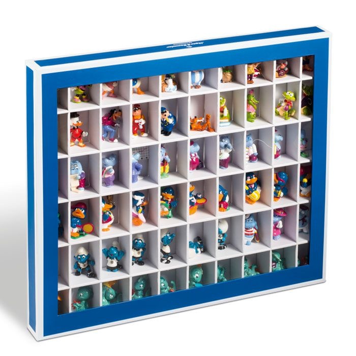 Zberateľský box K60, 60 otvorov, modrý (SBOXK60BL)