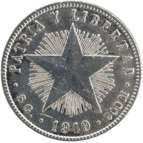 20 Centavos 1949 Kuba