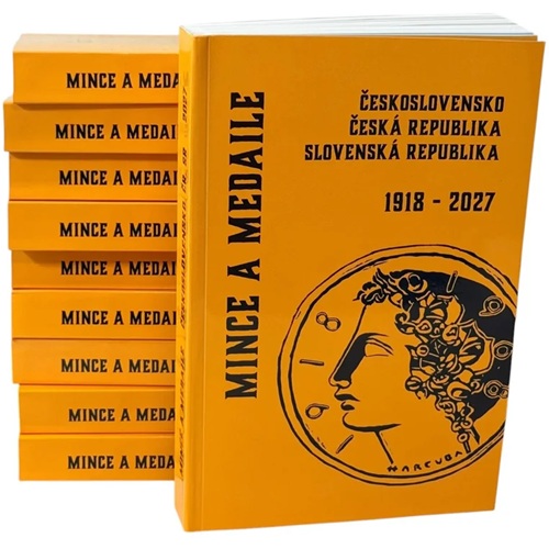 Katalog AUREA, mince a medaile Československa, ČR a SR 2027