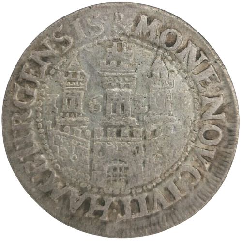 1/2 Toliar (16 Schilling) 1622 Nemecko, Ferdinand II. 
