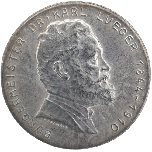 2 Schilling 1935 Rakúsko, Karl Lueger
