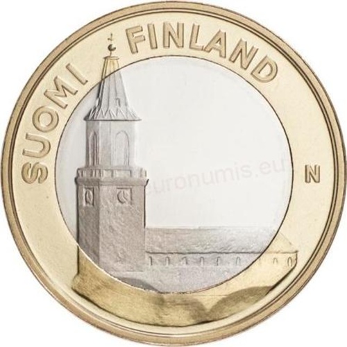 5 euro 2013 Fínsko cc.UNC Varsinais-Suomi
