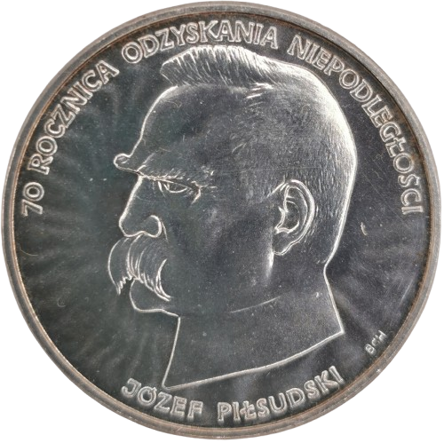 50 000 Zlotych 1988 Poľsko, obnovenie nezávislosti Poľska