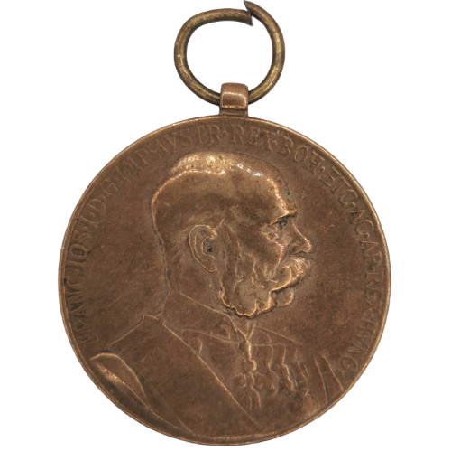 Medaila, 1898 Rakúsko Uhorsko, František Jozef I. - Signum Memoriae