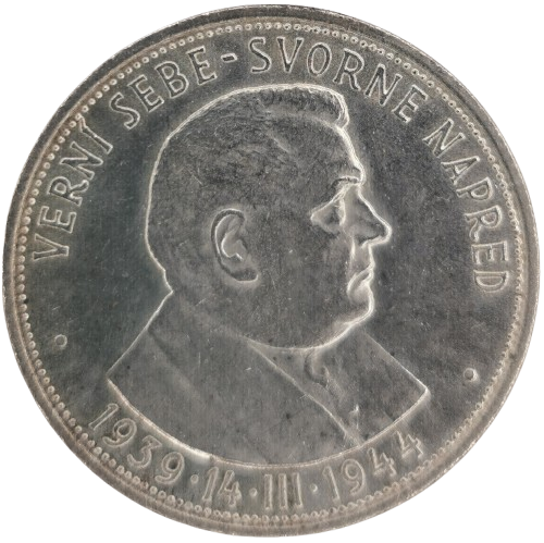 50 Koruna 1944 Slovenský štát, Dr. Jozef Tiso