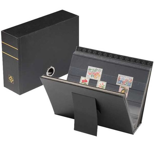 Archiv box na voľné karty A5, čierny 