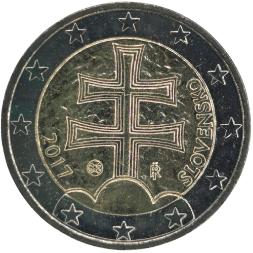2 euro 2017 Slovensko ob.UNC