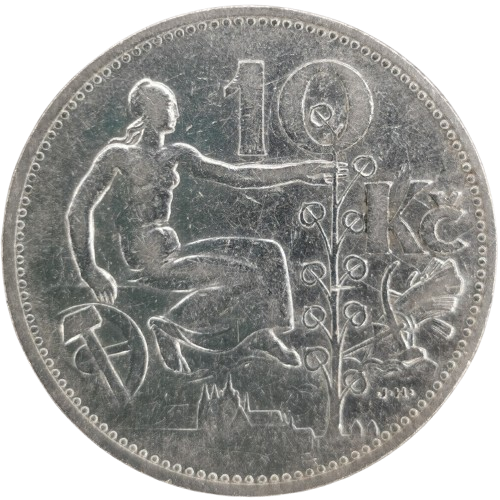 10 Koruna 1932 Československo 