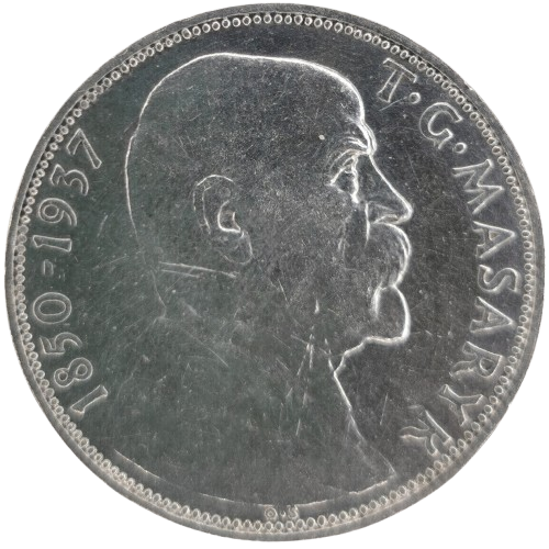 20 Koruna 1937 Československo T. G. Masaryk