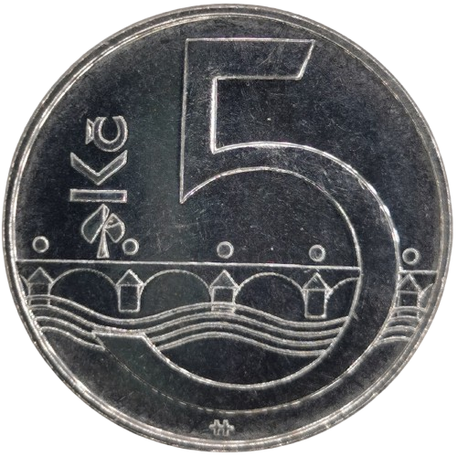 5 Koruna 2010 Česko UNC