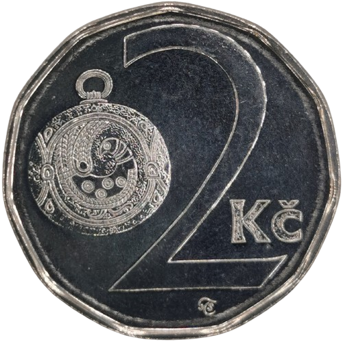 2 Koruna 2010 Česko UNC
