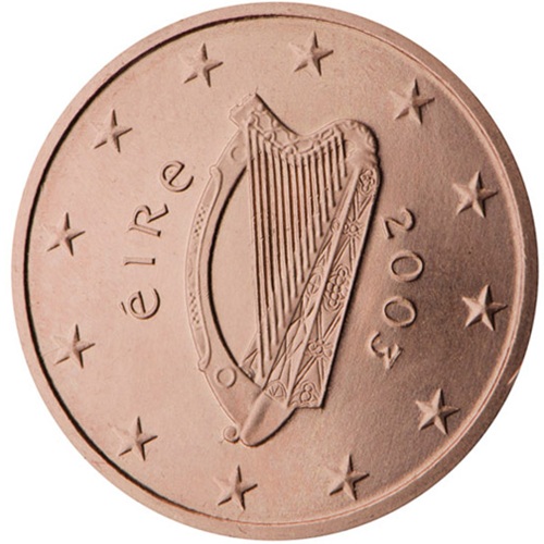 2 cent 2007 Írsko ob.UNC