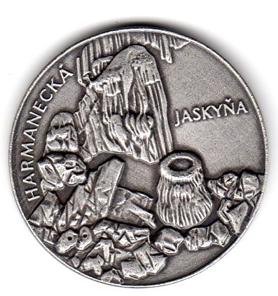 Žetón Harmanecká jaskyňa (670215i)