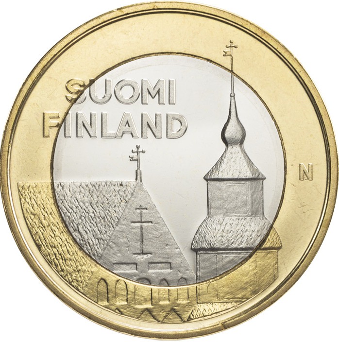 5 euro 2013 Fínsko cc.UNC Tavastia: Hame