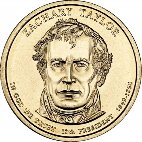 Dollar 2009 P USA UNC Zachary Taylor 12th