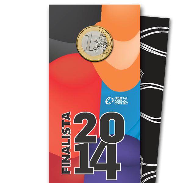 1 euro 2014 Portugalsko ob.BU FDC Promócie