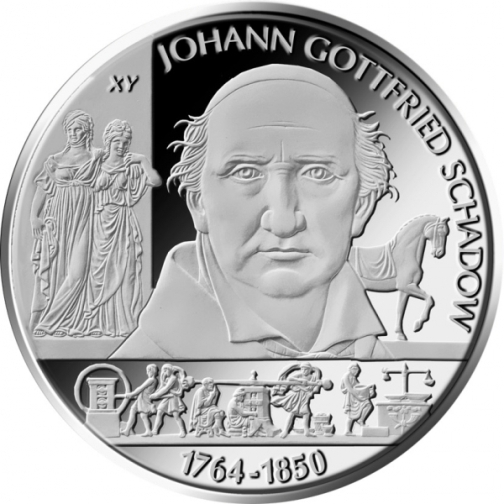 10 euro 2014 Nemecko PROOF  Johann Gottfried Schadow