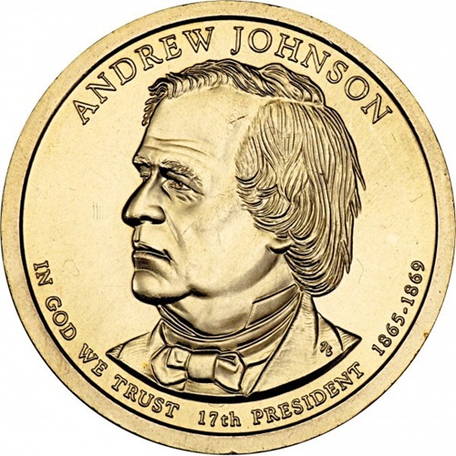 Dollar 2011 D USA UNC Andrew Johnson 17th