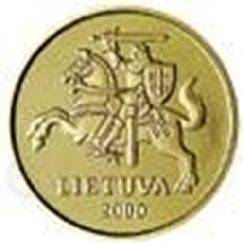 10 Centu 2009 Litva ob.UNC