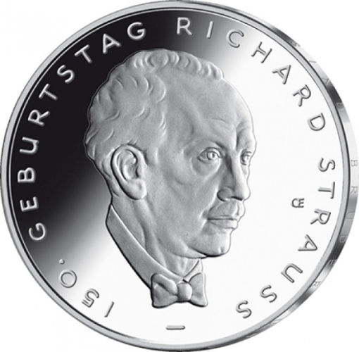 10 euro 2014 Nemecko UNC Richard Strauss