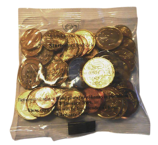 Štartovací balíček 2009 Slovensko (16,60 €)