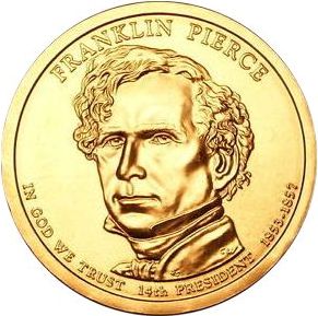 Dollar 2010 P USA UNC F.Pierce 14th