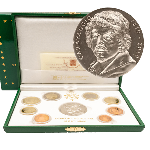 SADA 2010 Vatikán PROOF Benedikt XVI. + Ag medaila (3,88 €)