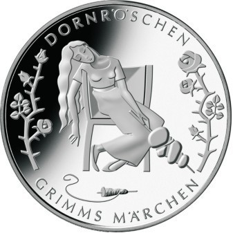 10 euro 2015 Nemecko UNC Šípková Ruženka