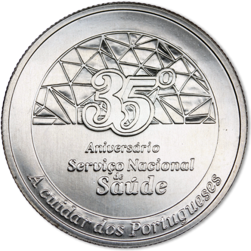 2,50 euro 2014 Portugalsko UNC Nacional de Saúde