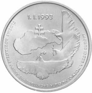 100 korún 1993 Slovensko BK, Vznik SR