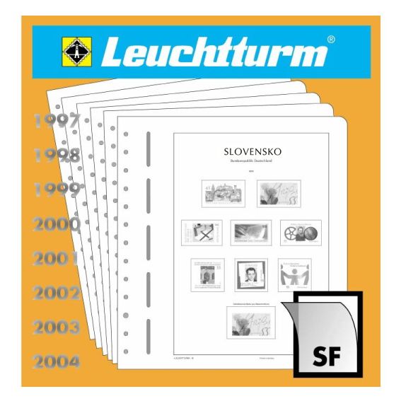 Alb. listy LEUCHTTURM SF ilustr., Slovensko 2014 (N32SQSF/14)