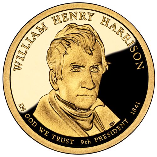 Dollar 2009 D USA UNC W.H.Harrison 9th