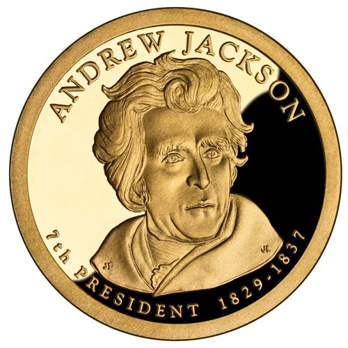 Dollar 2008 D USA UNC A.Jackson 7th