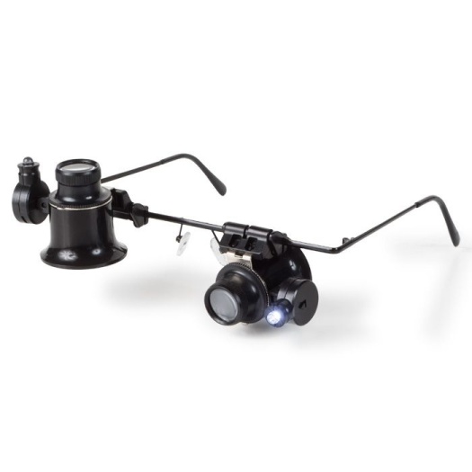 LED okuliare BINOKEL 20x zoom (LUBINOKEL)