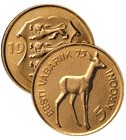 5 Kroni 1993 Estónsko cc.UNC