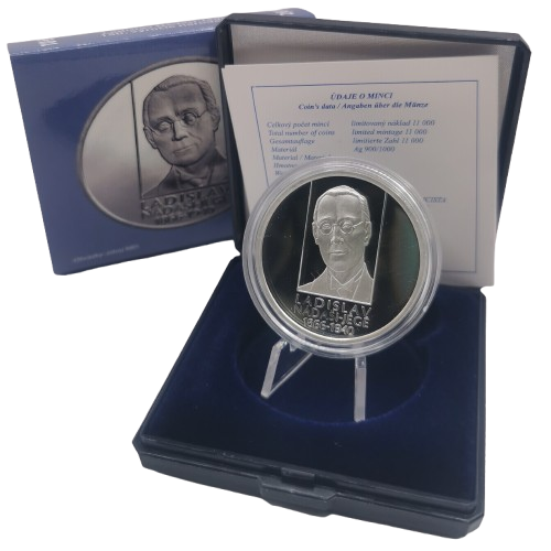 10 euro 2016 Slovensko PROOF, Ladislav Nádaši-Jégé