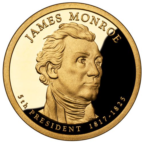 Dollar 2008 D USA UNC J.Monroe 5th