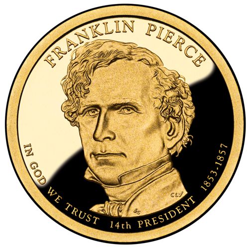 Dollar 2010 D USA UNC F.Pierce 14th