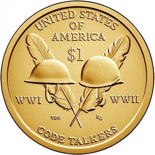 Dollar 2016 P USA UNC, Native American