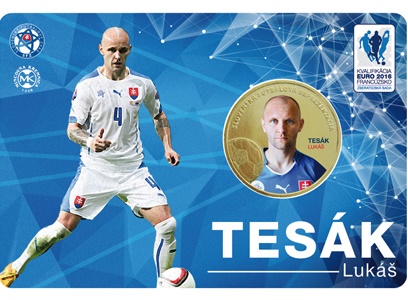Zberateľská karta "LUKÁŠ TESÁK"